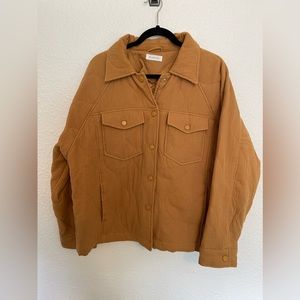 NWOT Beautiful Quilted Jacket in Beautiful Warm Color